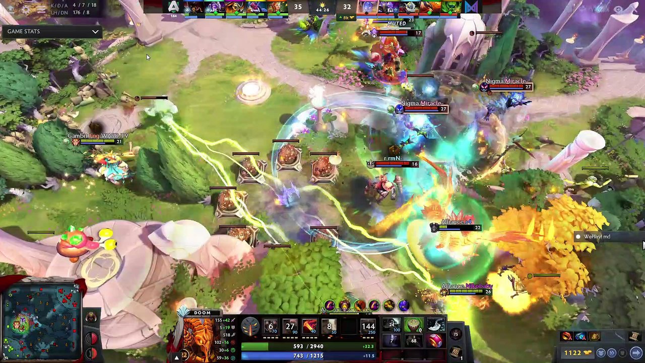 Dota 2 - OMEGA League Nigma Vs Alliance Nigma dismantle Alliance with a triple Rampage! - August 2020