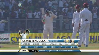 Ind v WI, 2013, 2nd Test- Sachin Tendulkar's final innings
