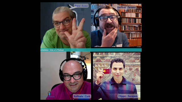 Filippo Tattoni Marcozzi international art advisor e curator, è l'ospite della Sedicesima puntata di Una Vita Da Lontano