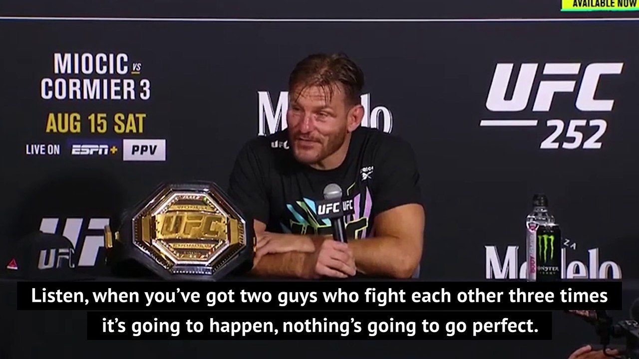 Miocic riding high after legacy-defining win