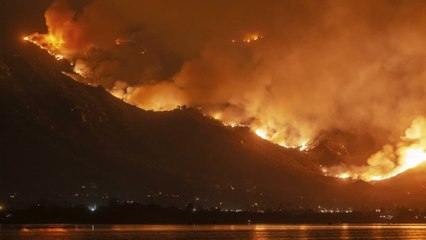 'Firenado' Swirls Near Small California Community