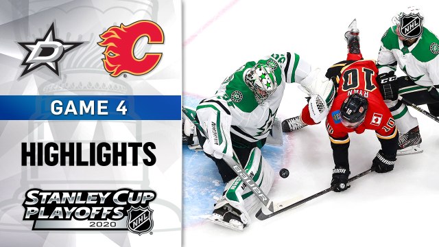 NHL Highlights | Stars @ Flames 8/16/2020