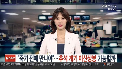 "죽기 전에 만나야"…추석 계기 이산상봉 가능할까