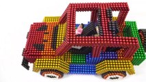 DIY - How to Make Jeep Car Using Magnet Balls 100% Satisfaction -- Magnetic Game