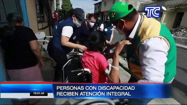“Plan Toda Una Vida” entregó ayuda a personas con discapacidad en Guayaquil