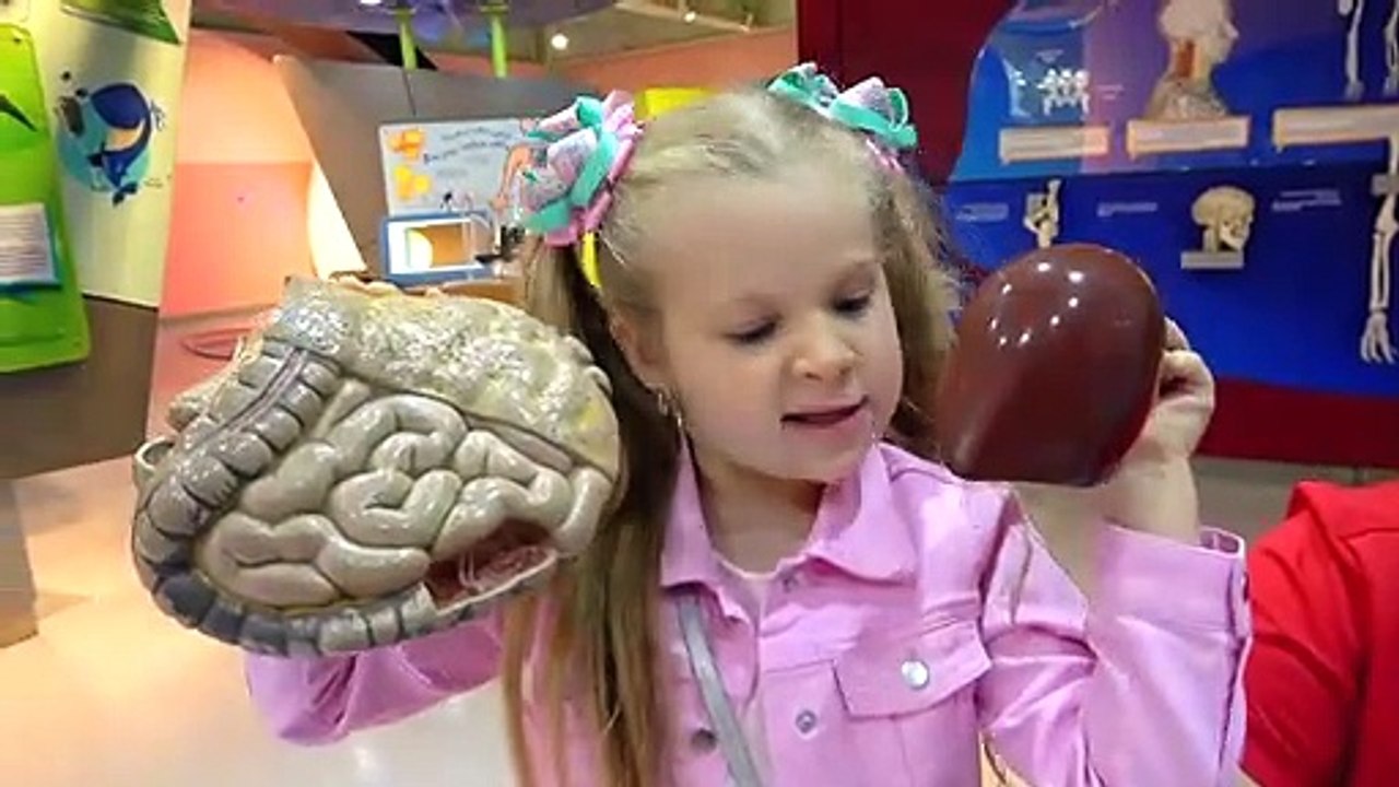 Diana and Roma play at Children's City