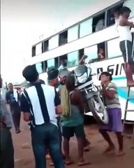 Strongman - Watch How He Lift The Motorcycle