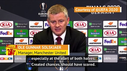 Solskjaer rues United's ineffectiveness in front of Sevilla's goal