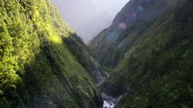 Waterfall,mountains are so beautiful