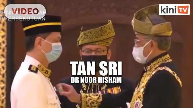 Dr Noor Hisham bestowed 'Tan Sri' title in conjunction with Agong's birthday