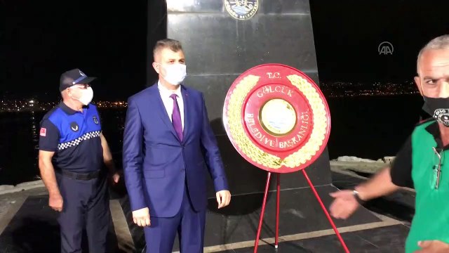 Marmara Depremi'nde hayatını kaybedenler, depremin merkezi Gölcük'te anıldı - KOCAELİ