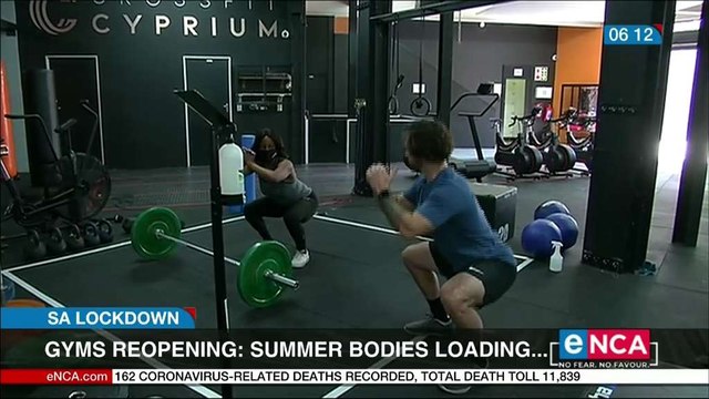 Gyms reopening - Summer bodies loading