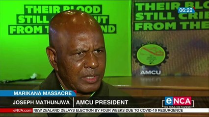 AMCU remembers miners 8 years after the Marikana Massacre