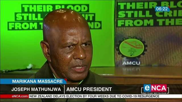 AMCU remembers miners 8 years after the Marikana Massacre