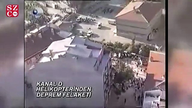 17 Ağustos Depremi'nden yürek burkan görüntüler