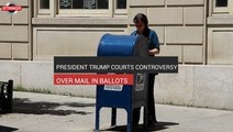 Trump Courts Controversy Over Mail-In Voting