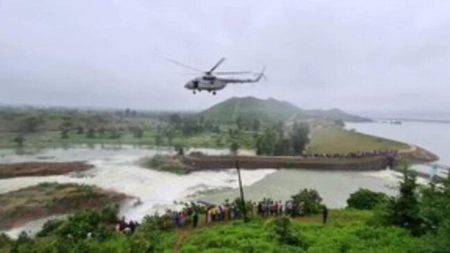 IAF airlifts Chhattisgarh man stranded at dam due to heavy water flow
