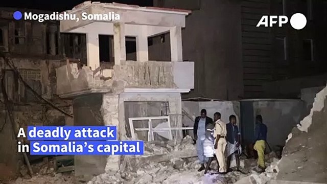Somali hotel attack claimed by Al-Shabaab leaves eleven victims dead
