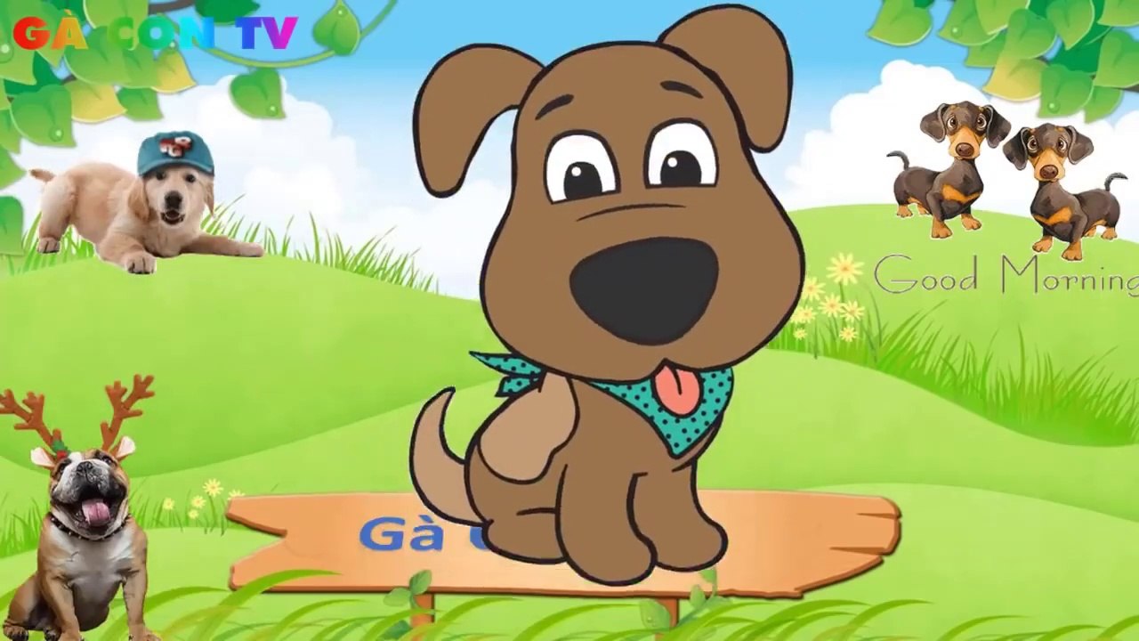 Con Gì Đây ♥ Dạy Bé Đọc Tên Các Con Vật Cho Bé Nhanh Biết Nói