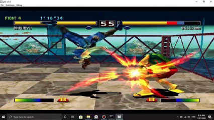 Bakuryu(The Mole) defeats Busuzima(The Chameleon) (#2) - Bloody Roar 2