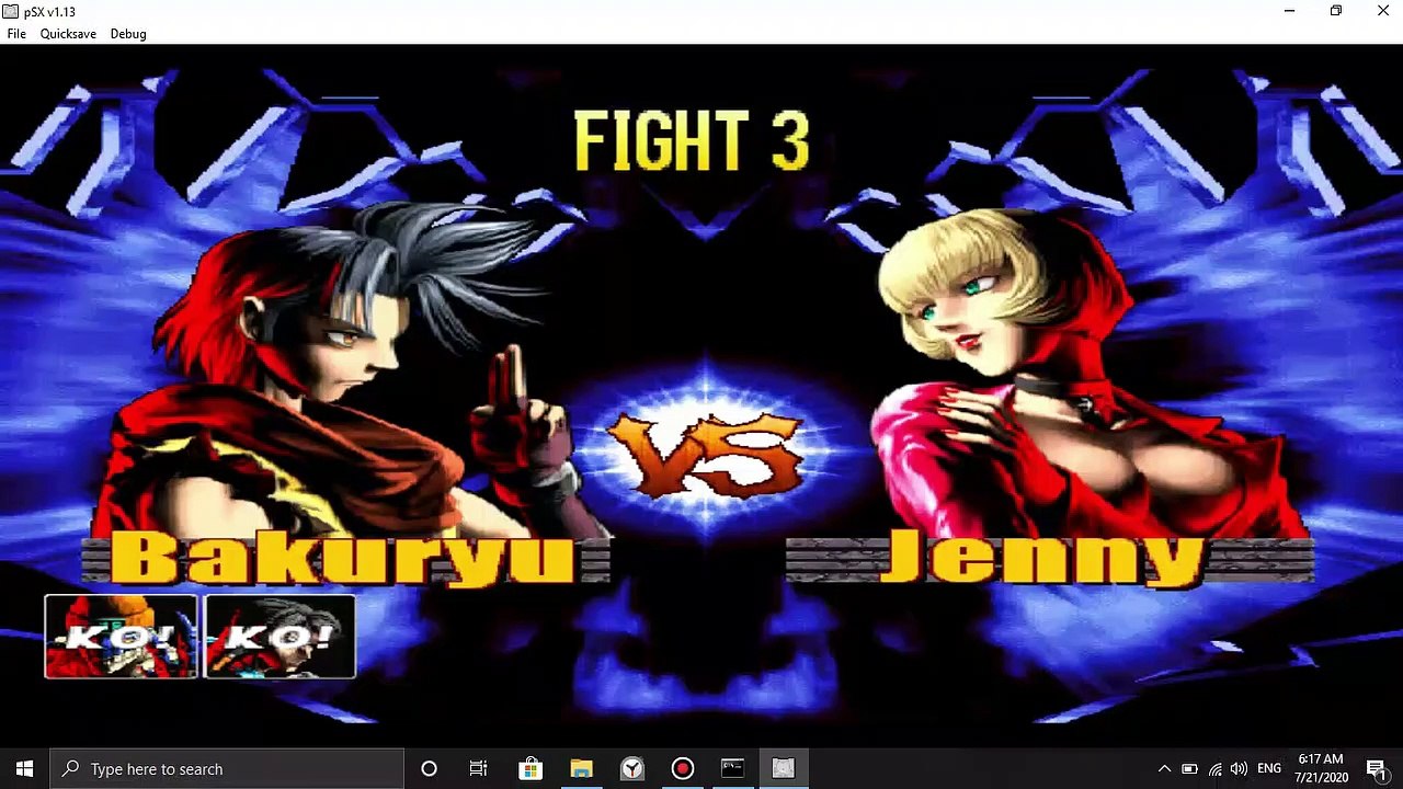 Bakuryu(The Mole) defeats Jenny(The Bat) (#2) - Bloody Roar 2