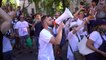 المئات يتظاهرون في مدريد رفضا لوضع الكمامة