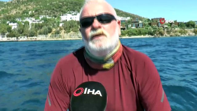 Bodrum’da skandal görüntüler; karadaki kaçak yapılar deniz dibine kadar indi