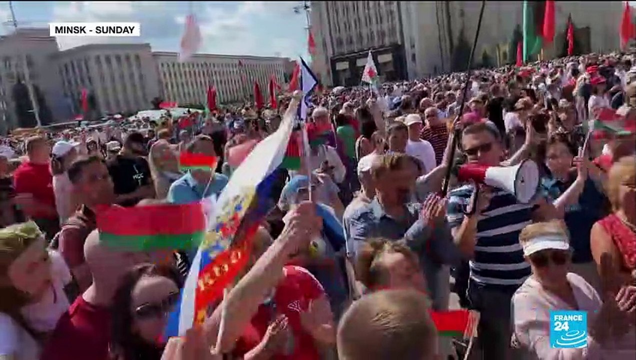 Belarus president seeks Russian help to end protests