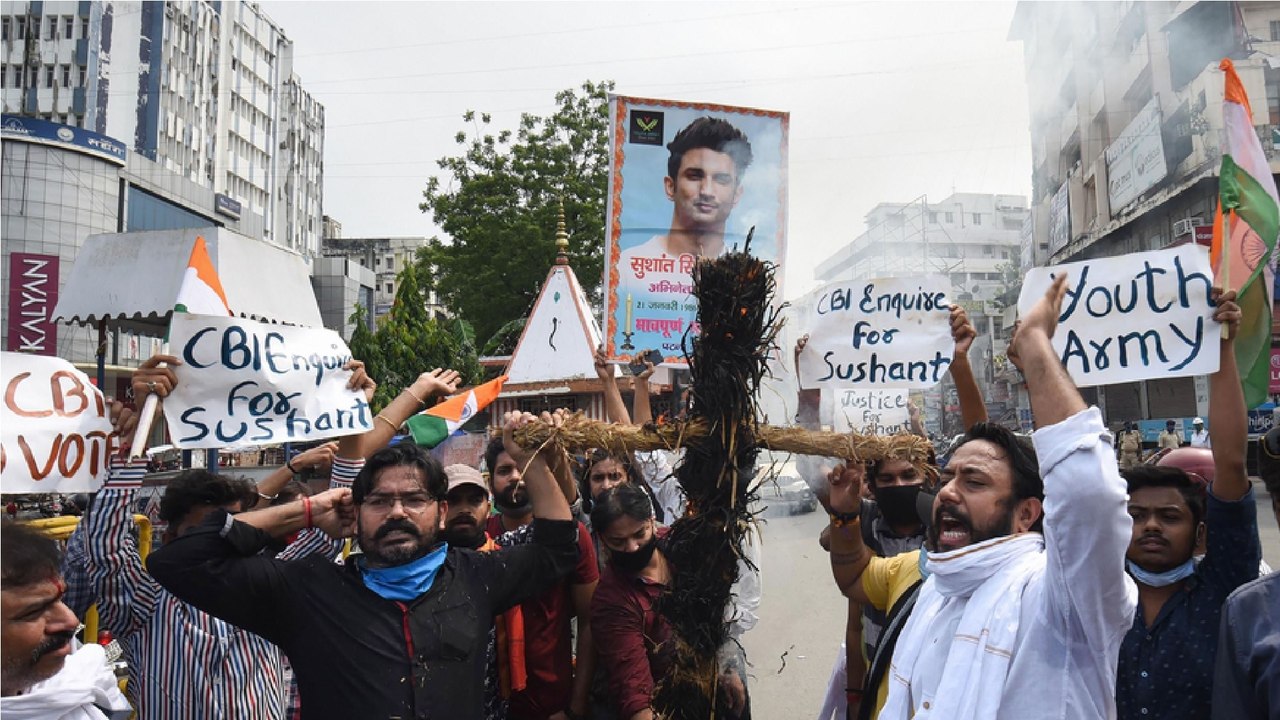 Sushant Case: From Delhi to Patna people demand CBI probe