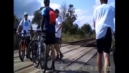 Risking their lives on level crossings