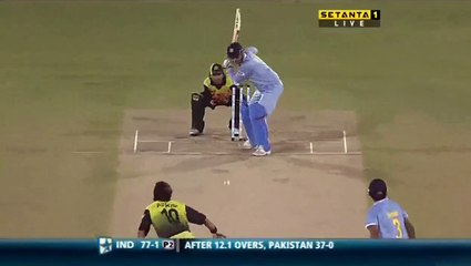 Sehwag hits Afridi for 2 big ones