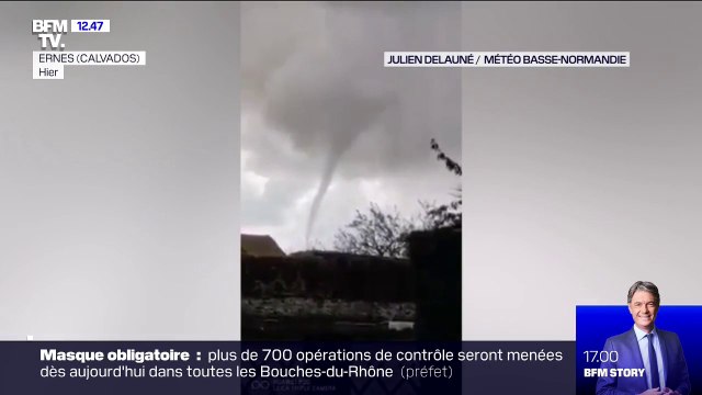 Une tornade a provoqué d'importants dégâts dans le Calvados