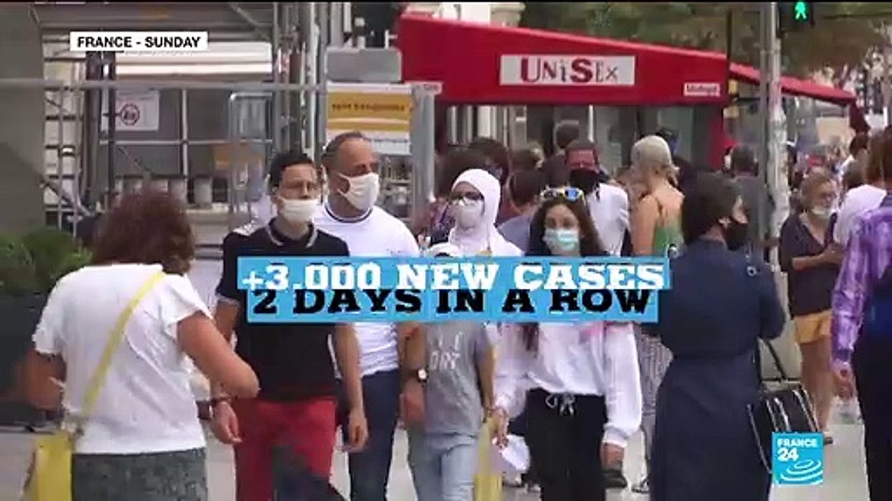 French coronavirus cases hit post-lockdown highs