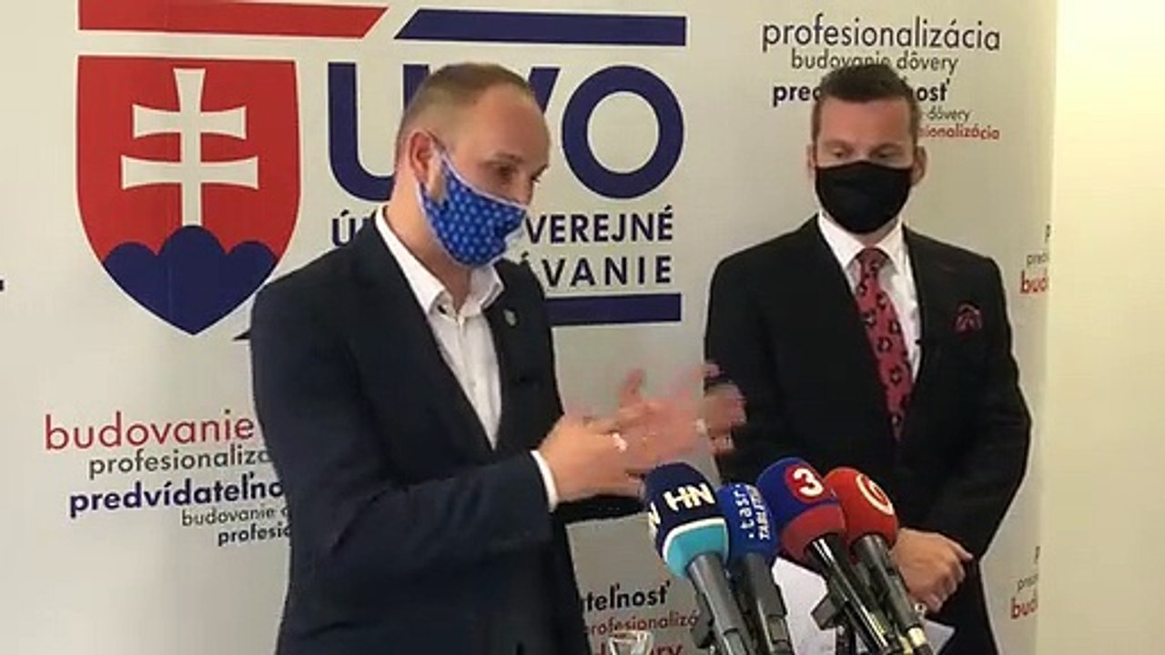 ZÁZNAM: Brífing predsedu ÚVO M. Hliváka a predsedu SK8 J. Viskupiča