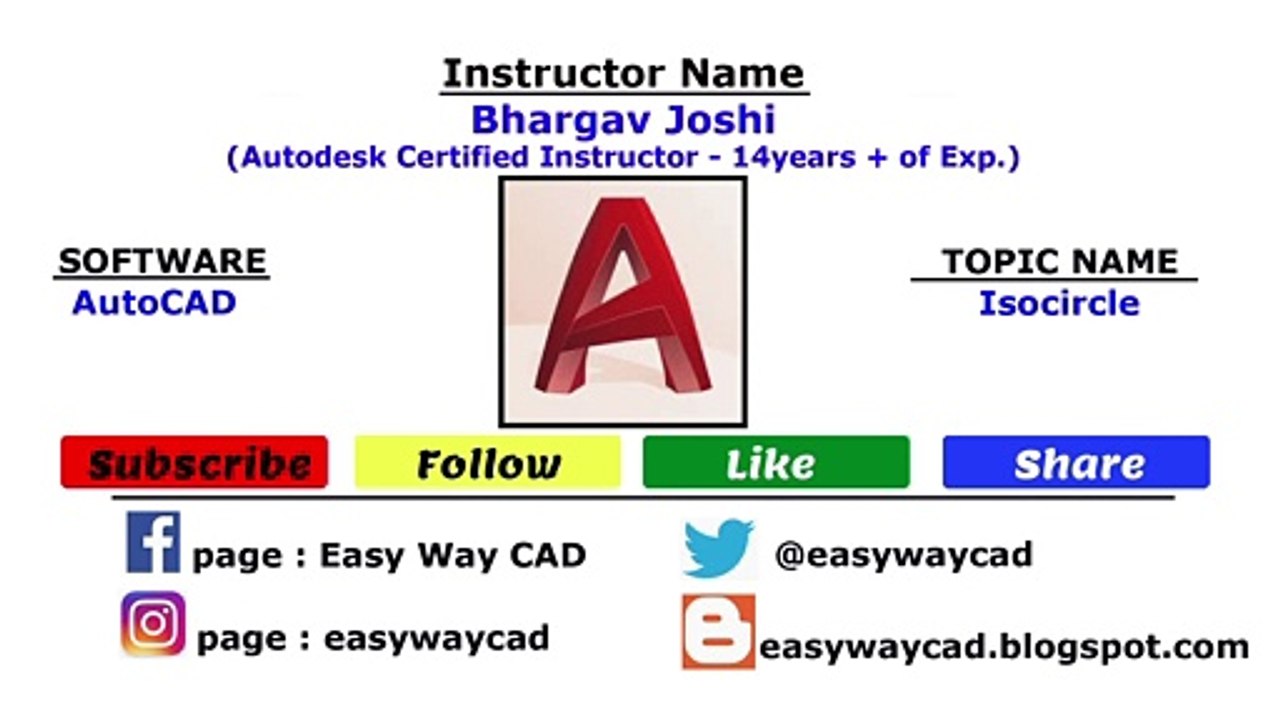How to draw an Isometric Circle without using Isometric Snap in AutoCAD Software?