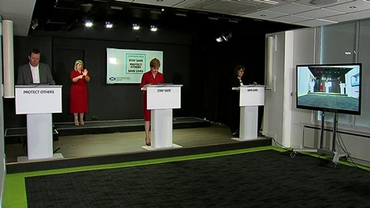 Sturgeon sets out coronavirus testing plan for Scotland