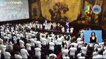Luis Abinader asume el poder en la República Dominicana y promete acabar con la corrupción