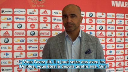 Roberto Martinez s'exprime sur la fin de carrière de joueur de Vincent Kompany