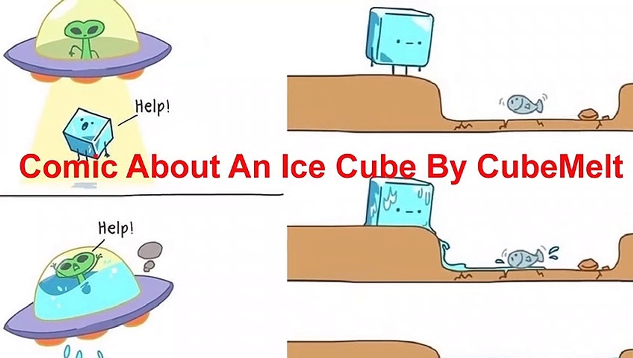 Comic About An Ice Cube By CubeMelt