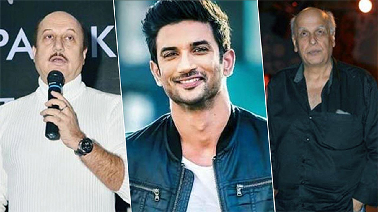 Anupam Kher Defends Mahesh Bhatt In Sushant Singh Rajput Case