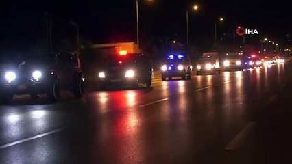 Ankara İtfaiyesi Marmara depremini Unutmadı