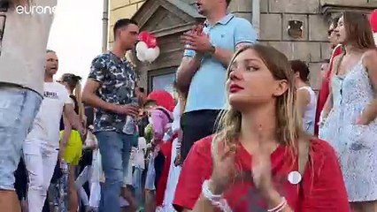 A Bielorrússia saiu à rua