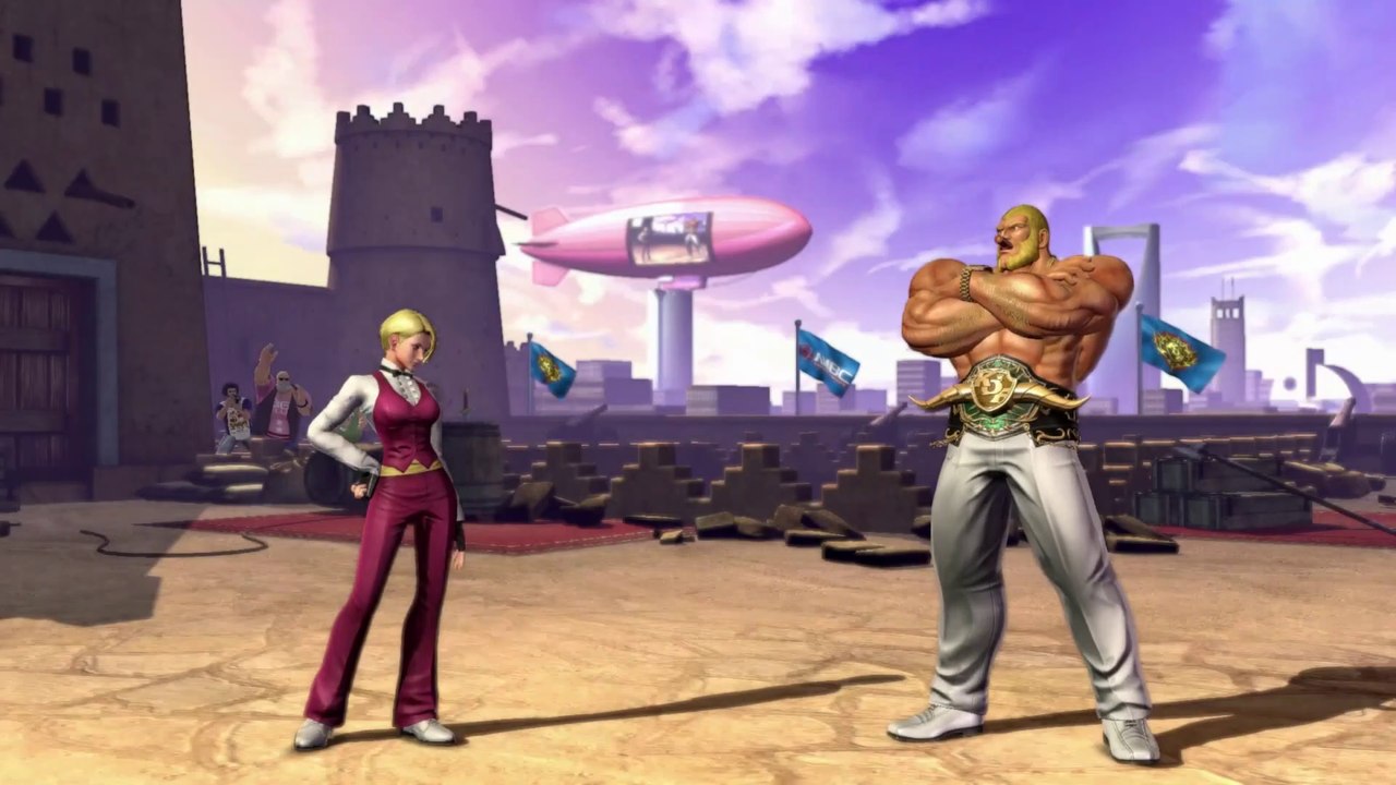 The King Of Fighters XIV - King vs Antonov - Gameplay