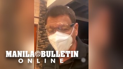 President Duterte dispute rumors he fled the country in a video