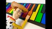 TOY STORY Woody and Buzz Lightyear FIGURES Play Rainbow Piano-