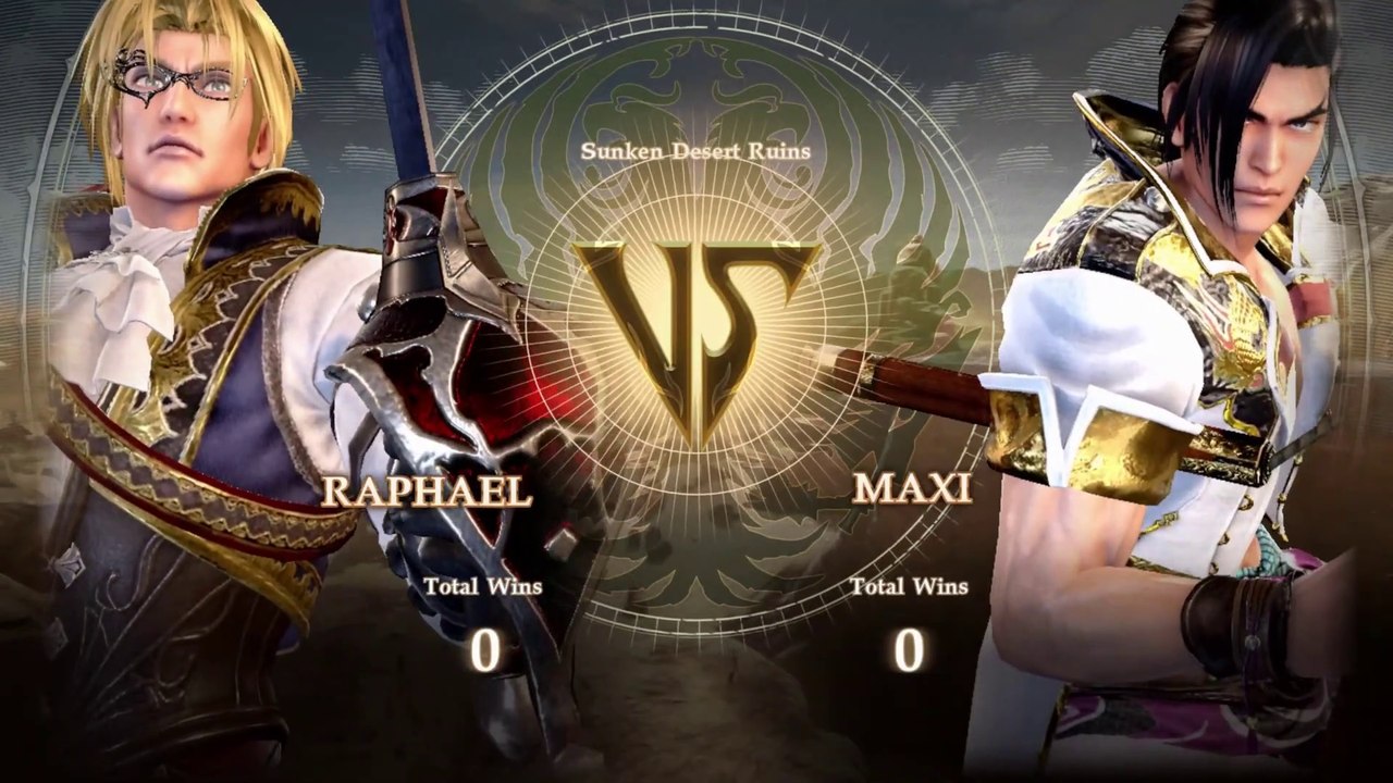 Soul Calibur VI - Raphael vs Maxi - Gameplay