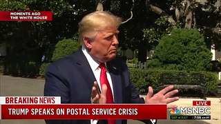Trump says he wants to speed up the post office -- then why did he remove sorting machines