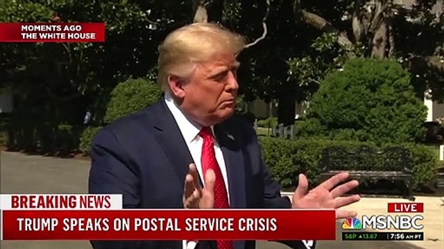 Trump says he wants to speed up the post office then why did he remove sorting machines