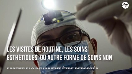 Covid-19 : L'OMS déconseille les visites chez le dentiste pour limiter les risques de transmission