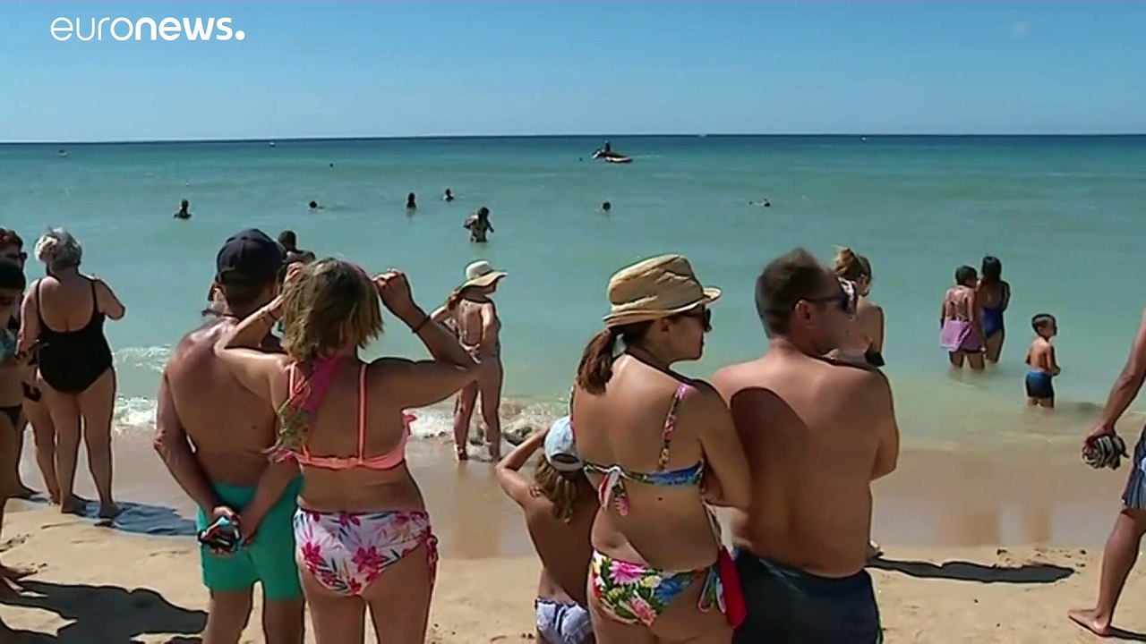 Portugals Präsident (71) als Rettungsschwimmer an der Algarve